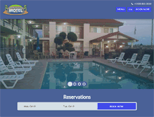 Tablet Screenshot of bridgewatermotel.com